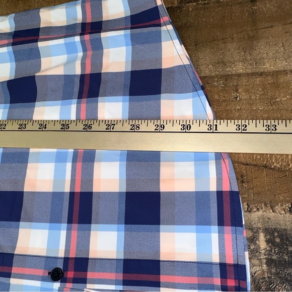 Mizzen+Main Weaver’s Flannel Plaid Button Up Shirt Multi Size XXL Retail 128 - Picture 9 of 11